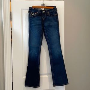 Size 25 True Religion Becky jeans